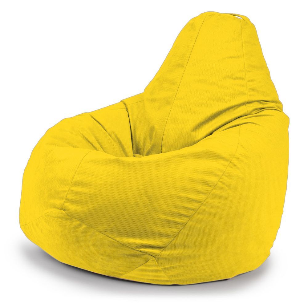 Кресло мешок "Vellut Yellow"