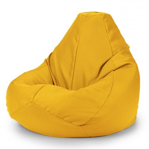 Кресло мешок "Mira Yellow" L