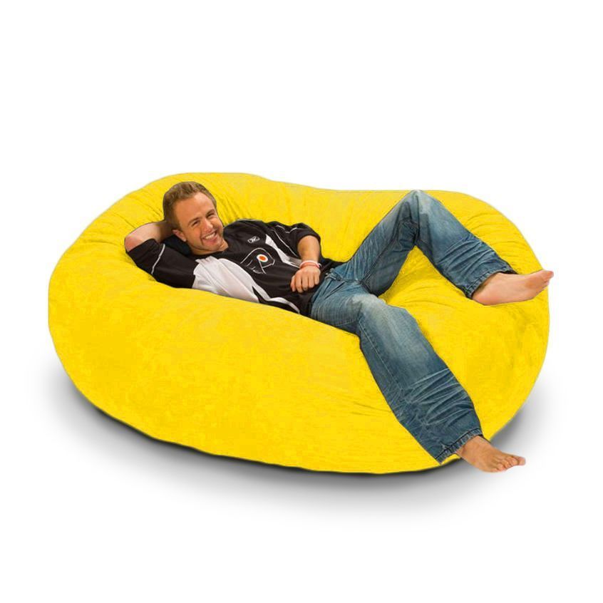 Бескаркасный диван "Club Mini Yellow"