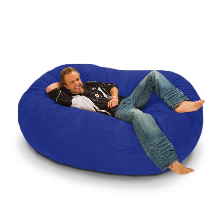 Бескаркасный диван "Club Mini Blue"